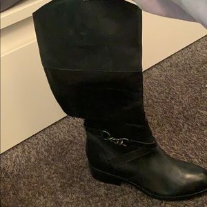 Ralph Lauren black Knee high boots
